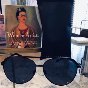 Quay Australia Vivienne Aviator Sunglasses